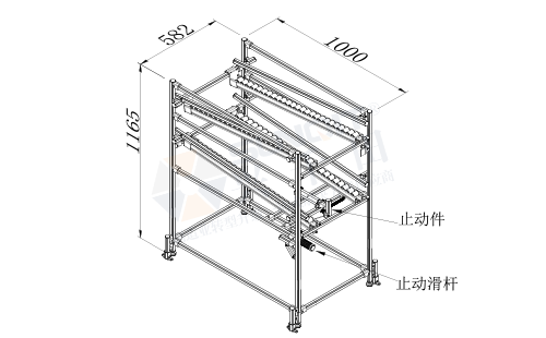 AGV周轉(zhuǎn)車+物料架(前進(jìn)后進(jìn)型) AGV周轉(zhuǎn)車+物料架(前進(jìn)后進(jìn)型)