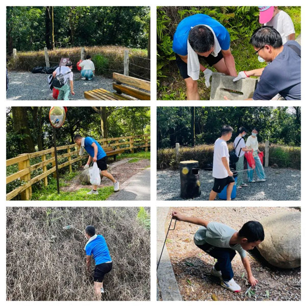 陽(yáng)臺(tái)山愛護(hù)環(huán)境公益活動(dòng)
